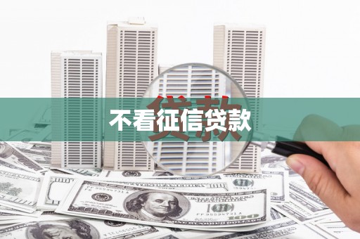 石柱不看征信贷款