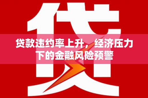 石柱贷款违约率上升，经济压力下的金融风险预警