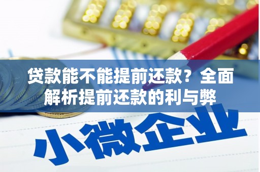 石柱贷款能不能提前还款？全面解析提前还款的利与弊