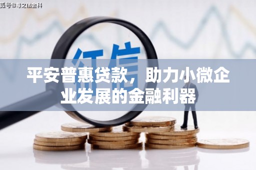 石柱平安普惠贷款，助力小微企业发展的金融利器
