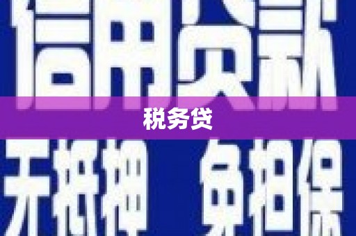石柱税务贷