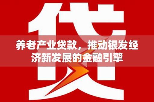 石柱养老产业贷款，推动银发经济新发展的金融引擎