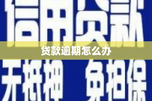 石柱贷款逾期怎么办