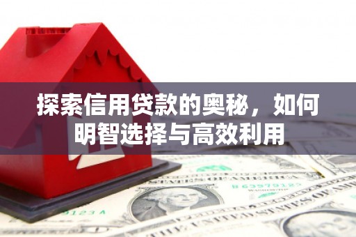 石柱探索信用贷款的奥秘，如何明智选择与高效利用