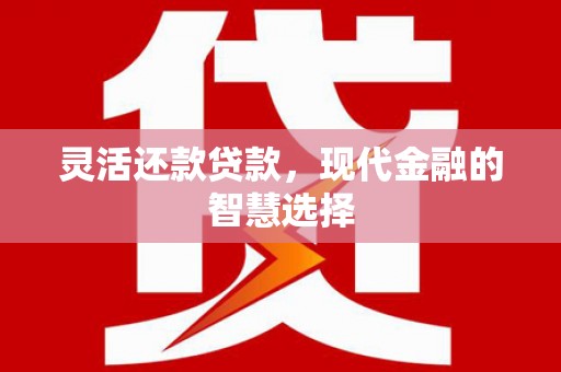 石柱灵活还款贷款，现代金融的智慧选择