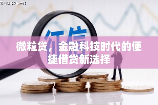石柱微粒贷，金融科技时代的便捷借贷新选择