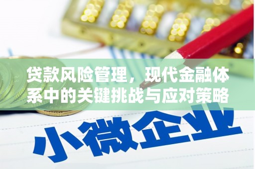 石柱贷款风险管理，现代金融体系中的关键挑战与应对策略